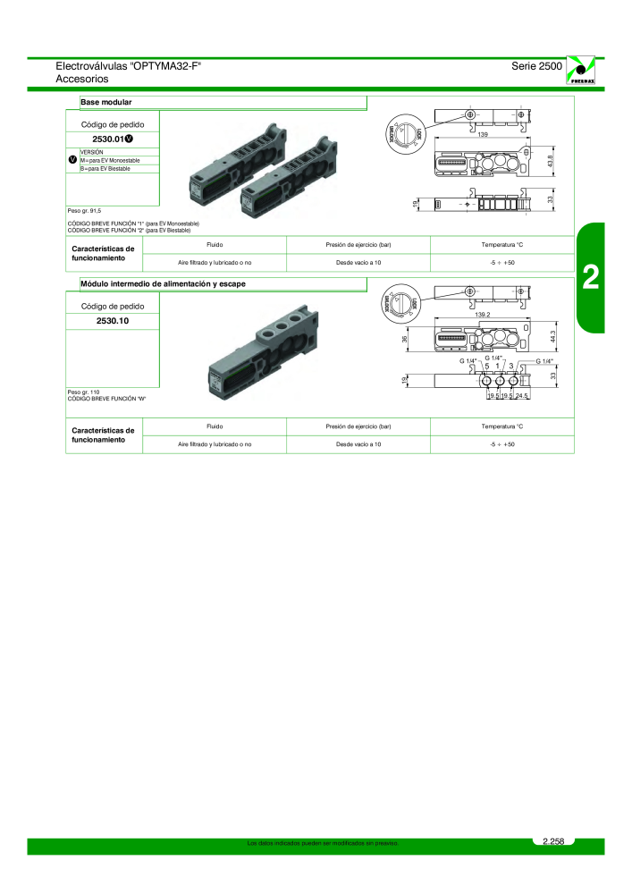 Pneumax - Catálogo Principal Nb. : 21221 - Page 457