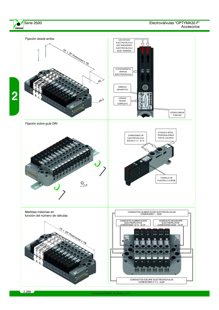 Pneumax - Catálogo Principal Nb. : 21221 - Page 468