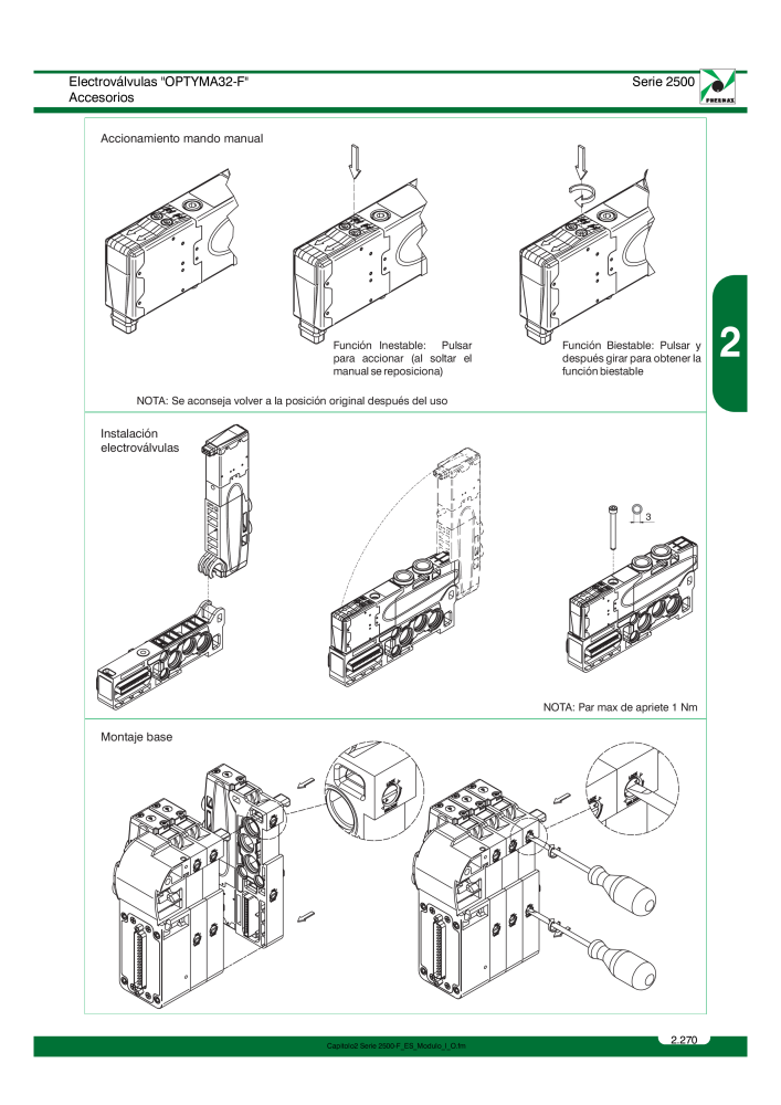 Pneumax - Catálogo Principal Nº: 21221 - Página 469