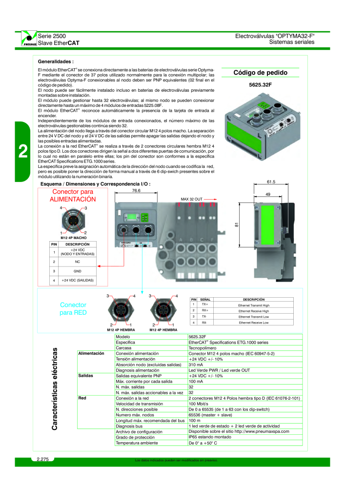 Pneumax - Catálogo Principal Nº: 21221 - Página 474