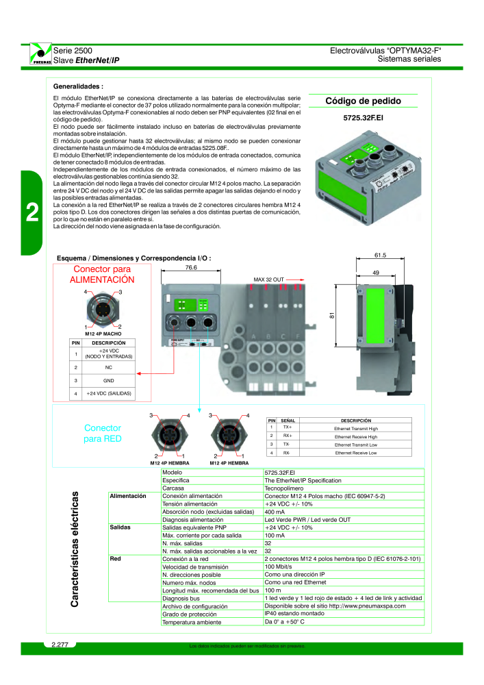 Pneumax - Catálogo Principal NO.: 21221 - Page 476