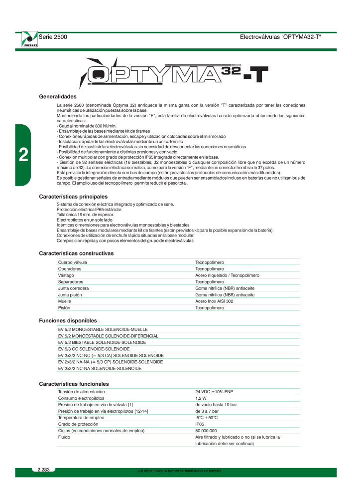 Pneumax - Catálogo Principal Nº: 21221 - Página 482