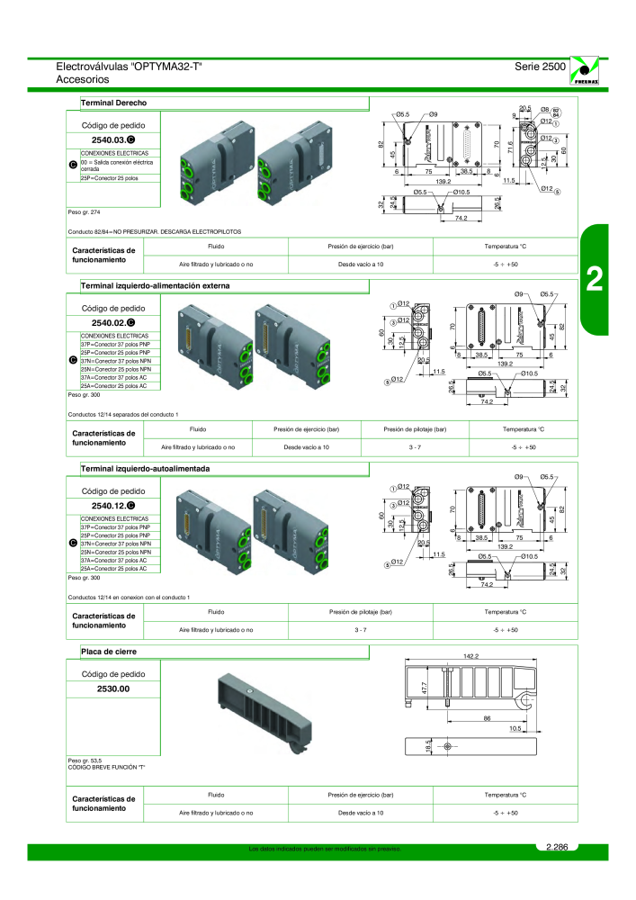 Pneumax - Catálogo Principal NO.: 21221 - Page 485