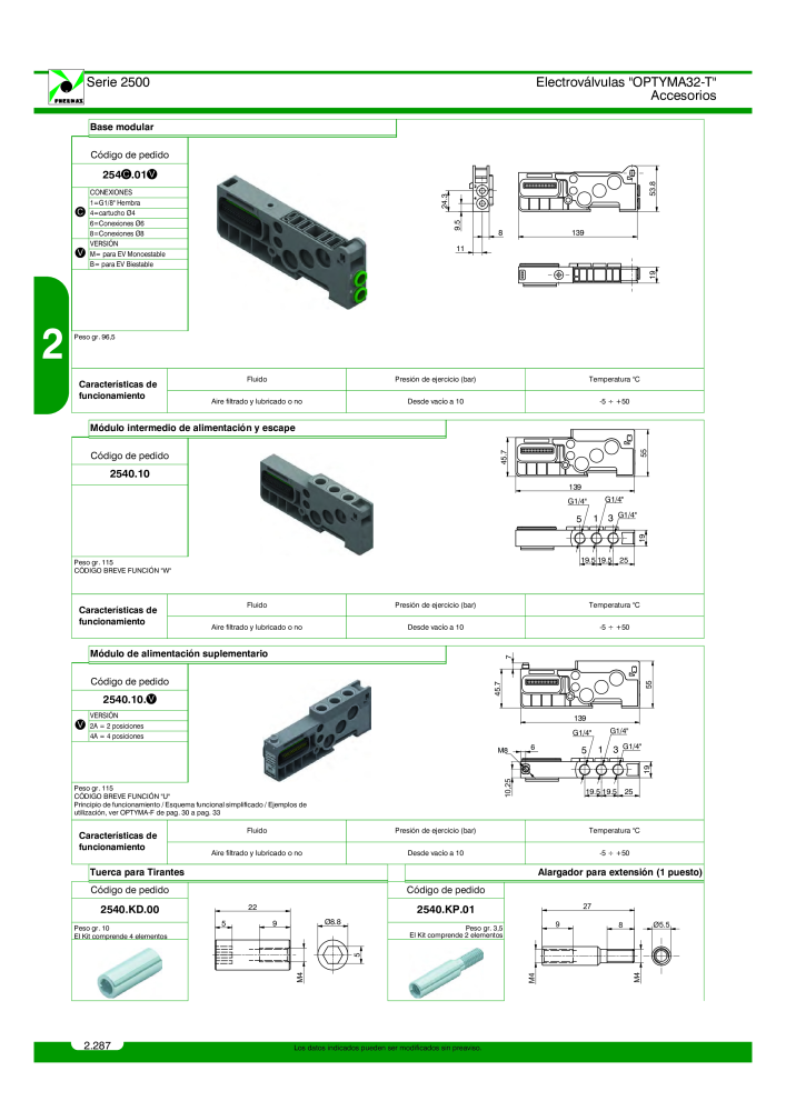 Pneumax - Catálogo Principal Nb. : 21221 - Page 486