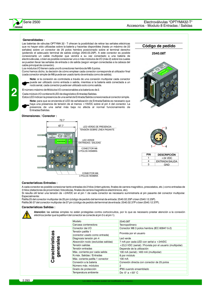 Pneumax - Catálogo Principal Nº: 21221 - Página 492