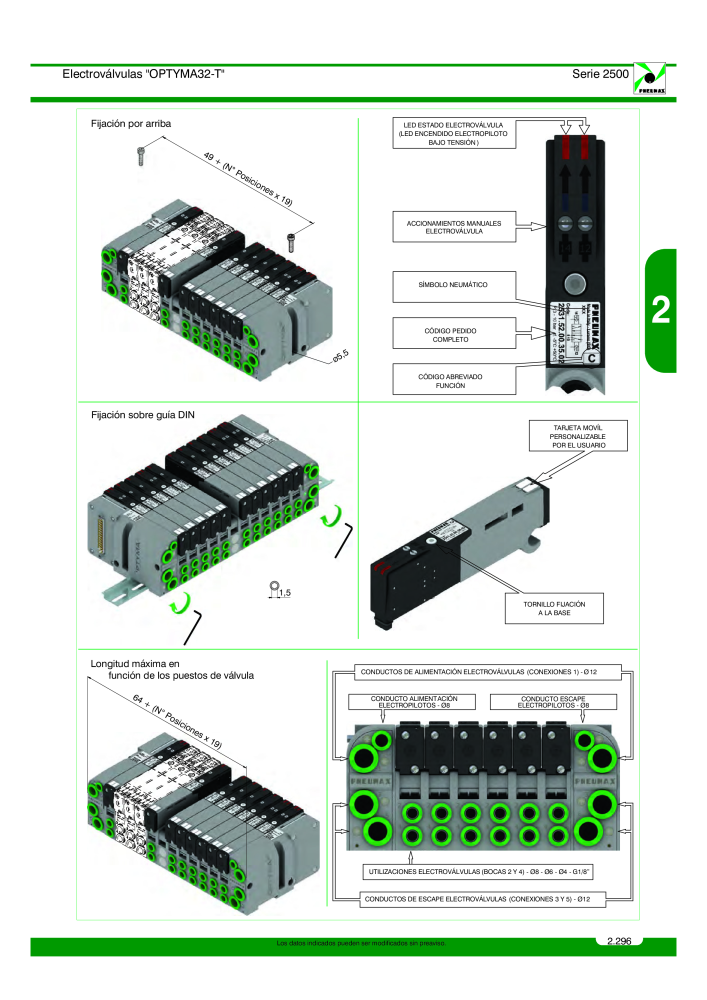 Pneumax - Catálogo Principal Nº: 21221 - Página 495