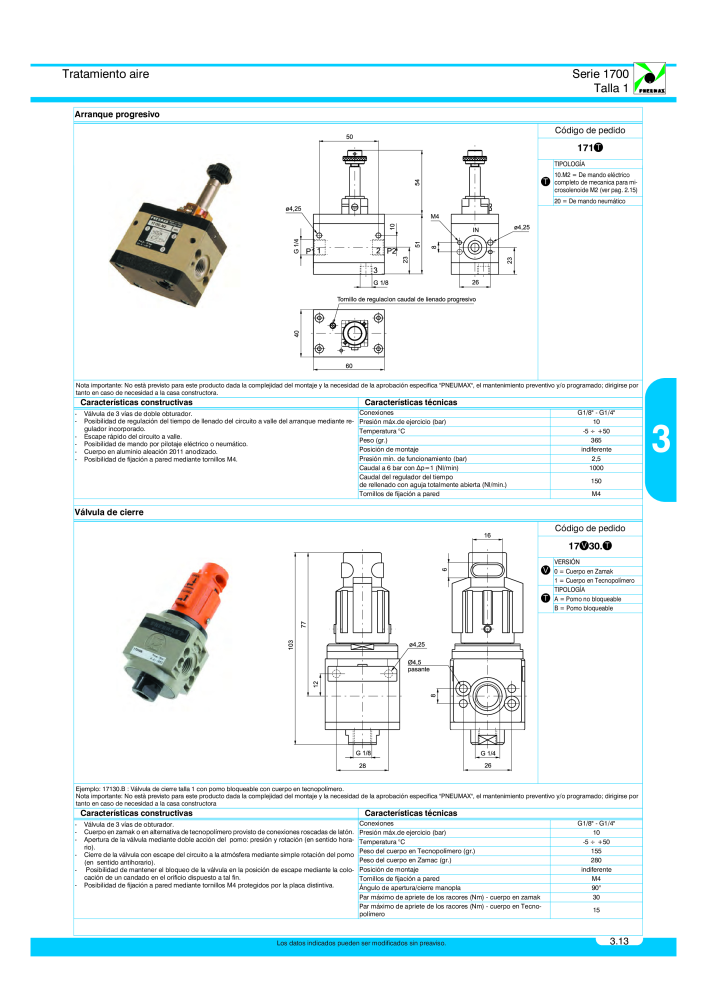 Pneumax - Catálogo Principal Nº: 21221 - Página 523