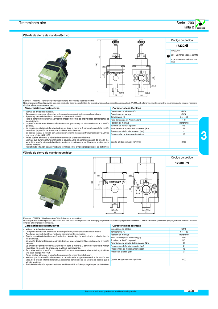 Pneumax - Catálogo Principal NO.: 21221 - Page 539