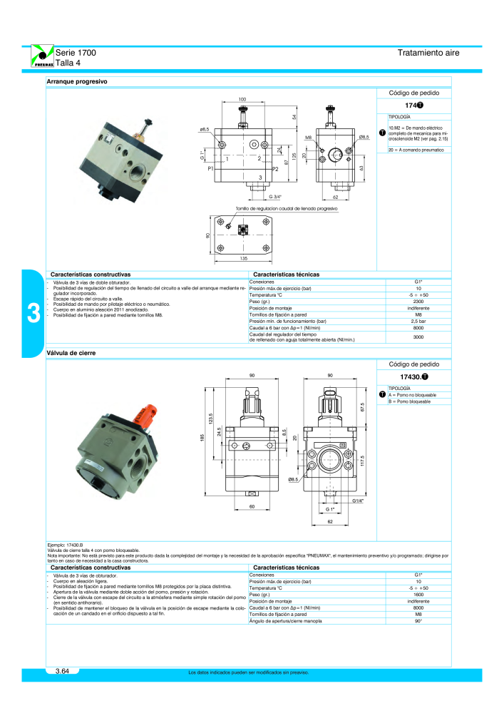 Pneumax - Catálogo Principal NO.: 21221 - Page 574