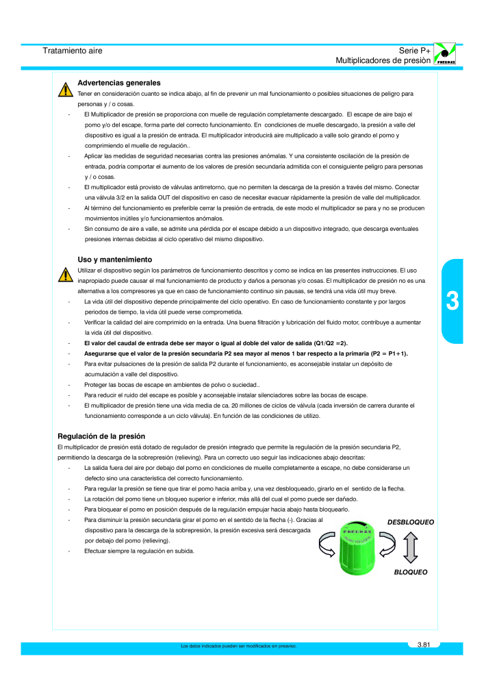 Pneumax - Catálogo Principal Nb. : 21221 - Page 591