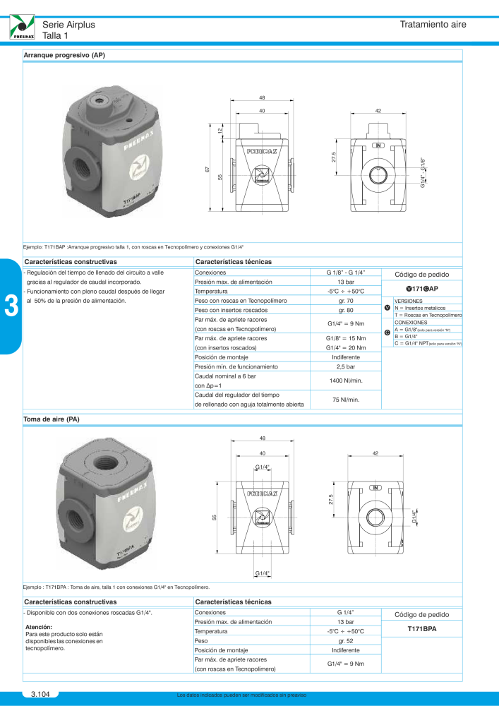 Pneumax - Catálogo Principal NR.: 21221 - Seite 614