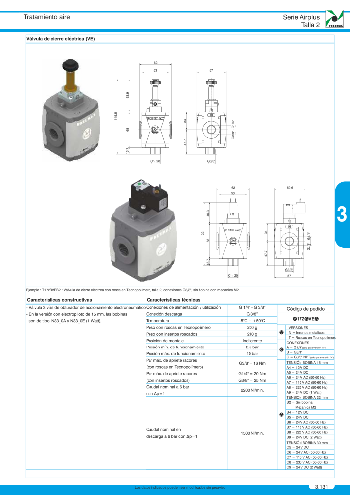 Pneumax - Catálogo Principal Nº: 21221 - Página 641