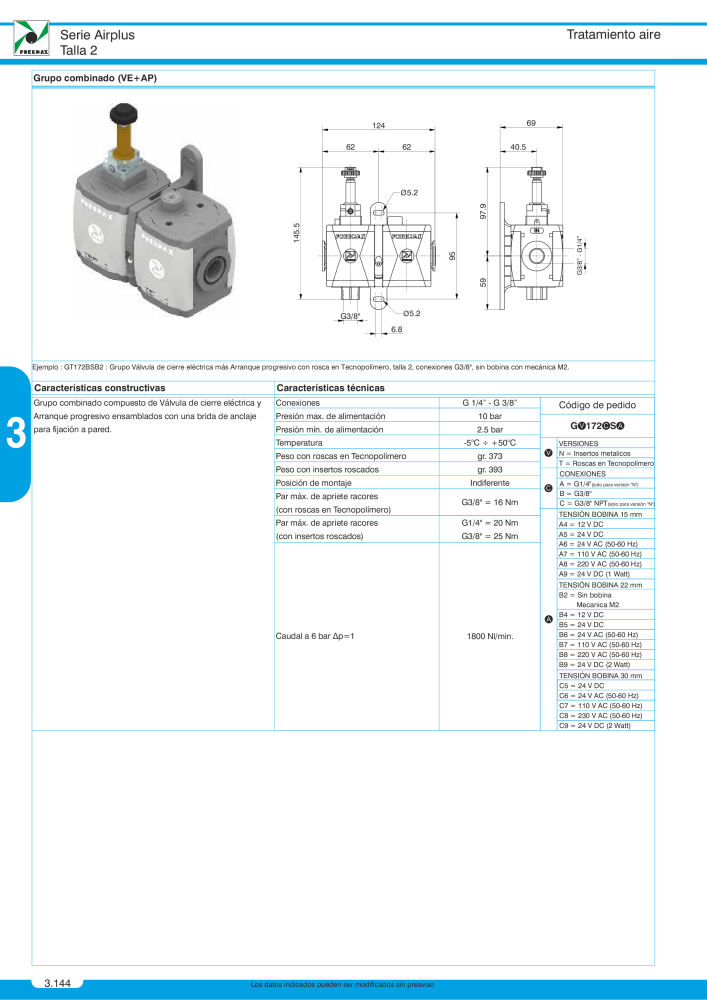 Pneumax - Catálogo Principal Nb. : 21221 - Page 654