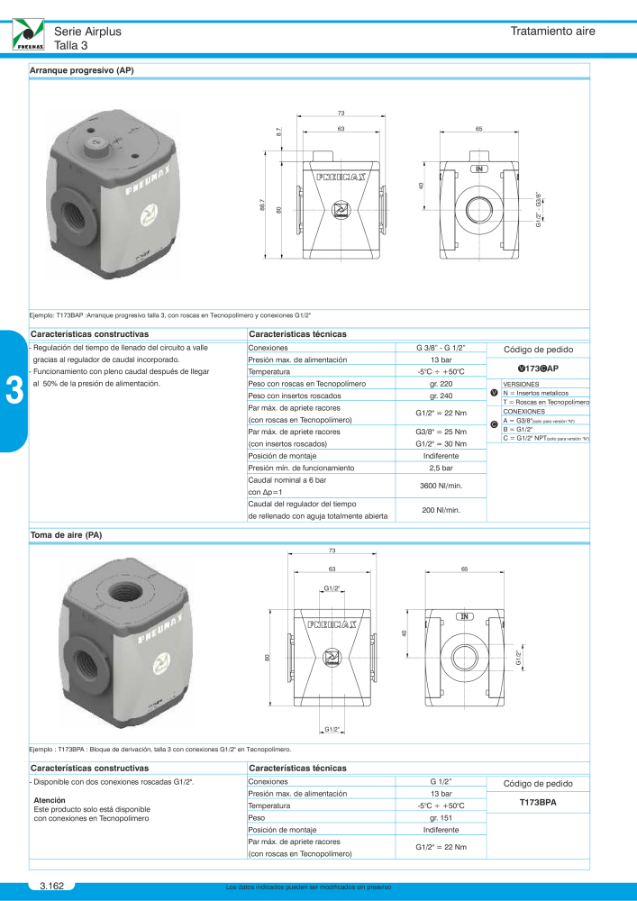 Pneumax - Catálogo Principal Nb. : 21221 - Page 672