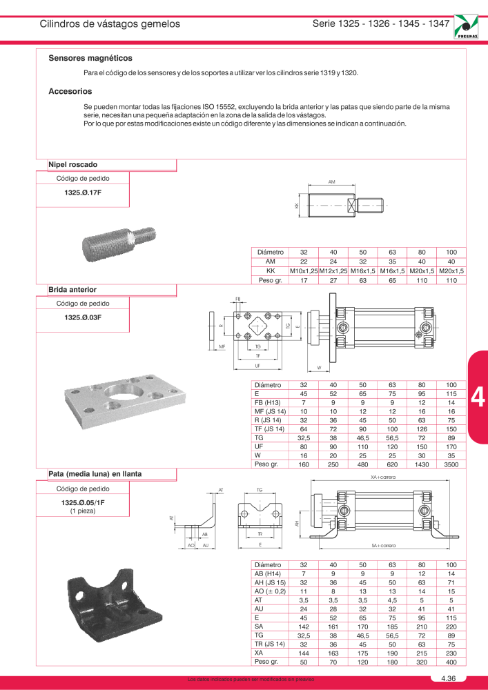 Pneumax - Catálogo Principal Nb. : 21221 - Page 723