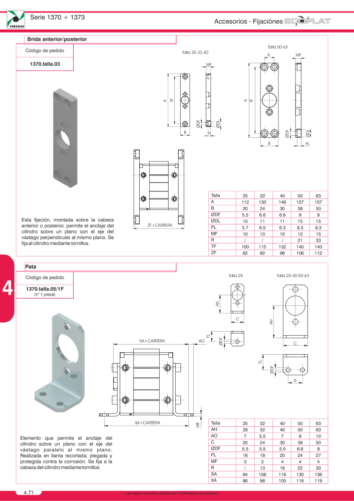 Pneumax - Catálogo Principal Nb. : 21221 - Page 758