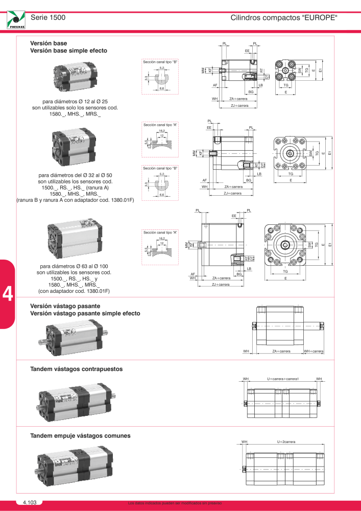 Pneumax - Catálogo Principal Nb. : 21221 - Page 790