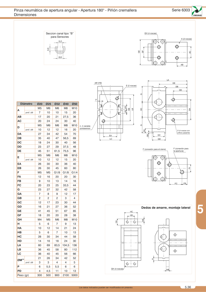 Pneumax - Catálogo Principal Nb. : 21221 - Page 863