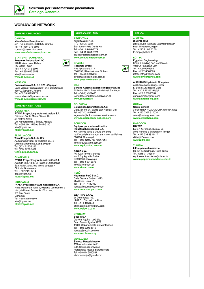 Pneumax - Catalogo Principale n.: 21222 - Pagina 1068