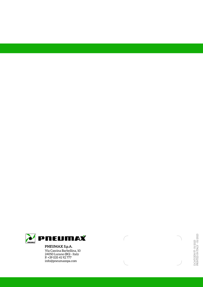 Pneumax - Catalogo Principale Nº: 21222 - Página 1071