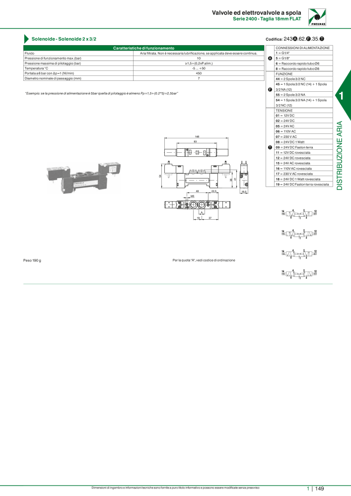 Pneumax - Catalogo Principale NO.: 21222 - Page 169