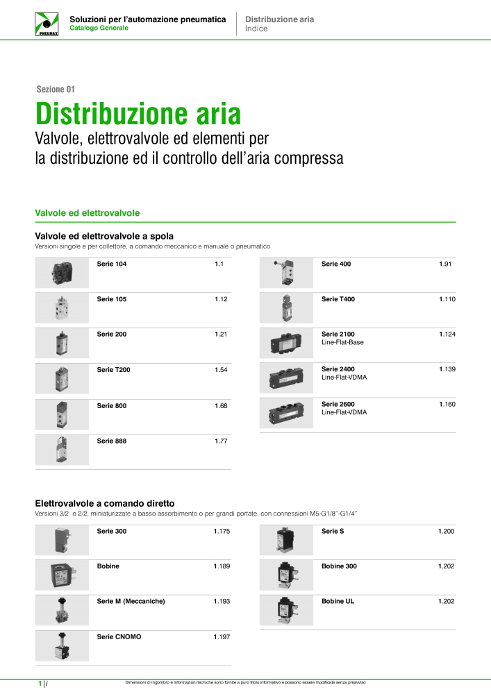 Pneumax - Catalogo Principale Nº: 21222 - Página 18