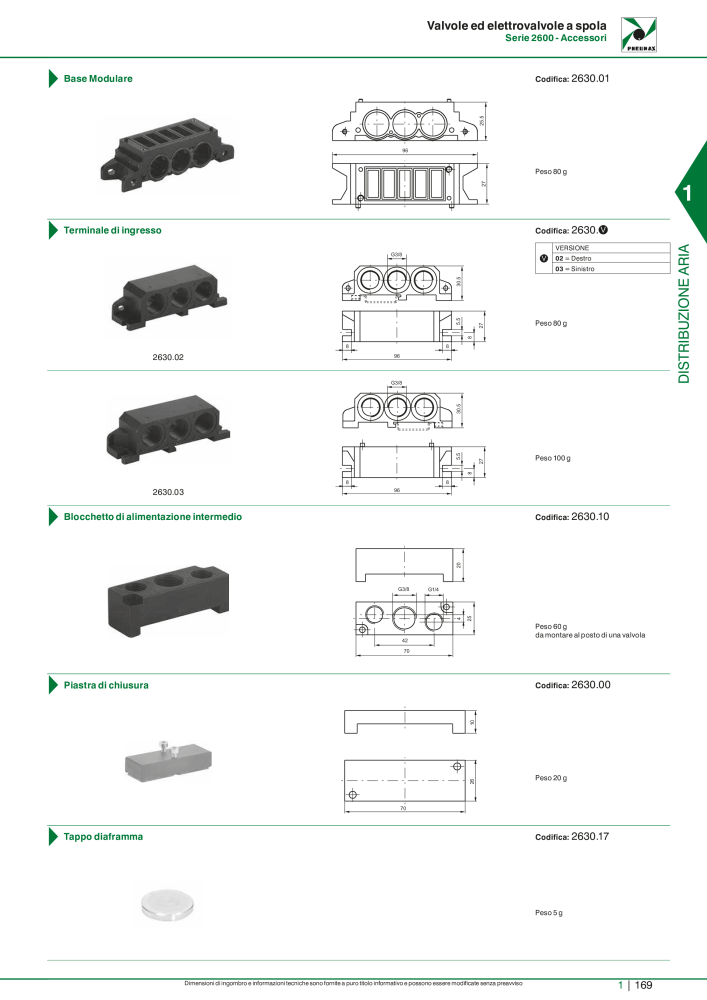 Pneumax - Catalogo Principale NO.: 21222 - Page 189