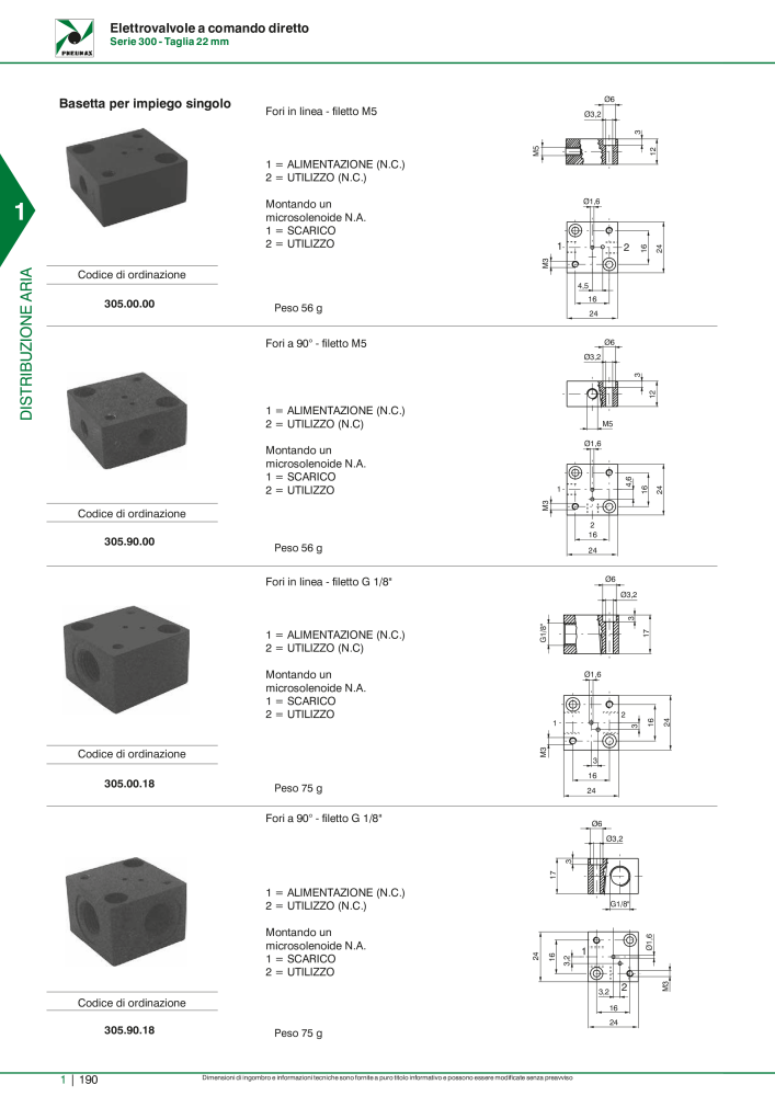 Pneumax - Catalogo Principale n.: 21222 - Pagina 210