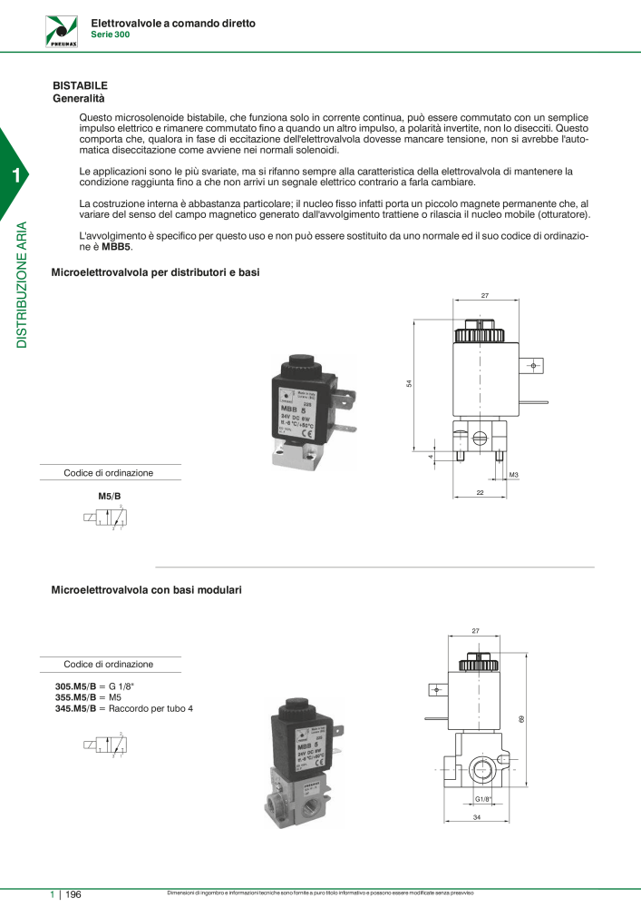 Pneumax - Catalogo Principale Nº: 21222 - Página 216