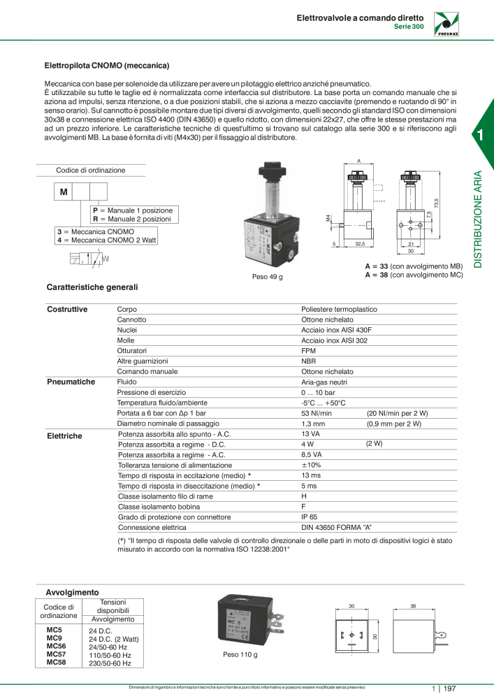 Pneumax - Catalogo Principale Nº: 21222 - Página 217