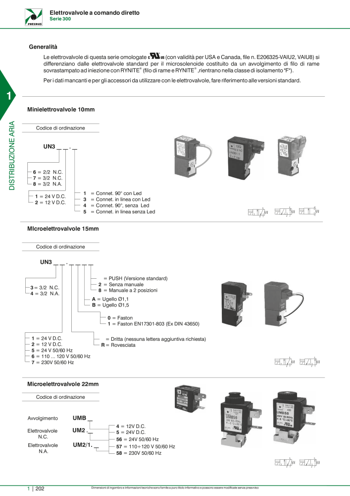 Pneumax - Catalogo Principale n.: 21222 - Pagina 222