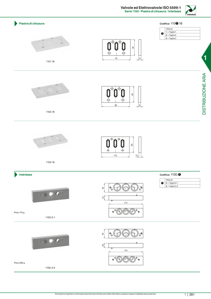 Pneumax - Catalogo Principale NO.: 21222 - Page 301