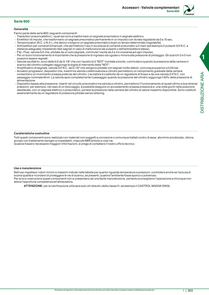 Pneumax - Catalogo Principale Nº: 21222 - Página 323