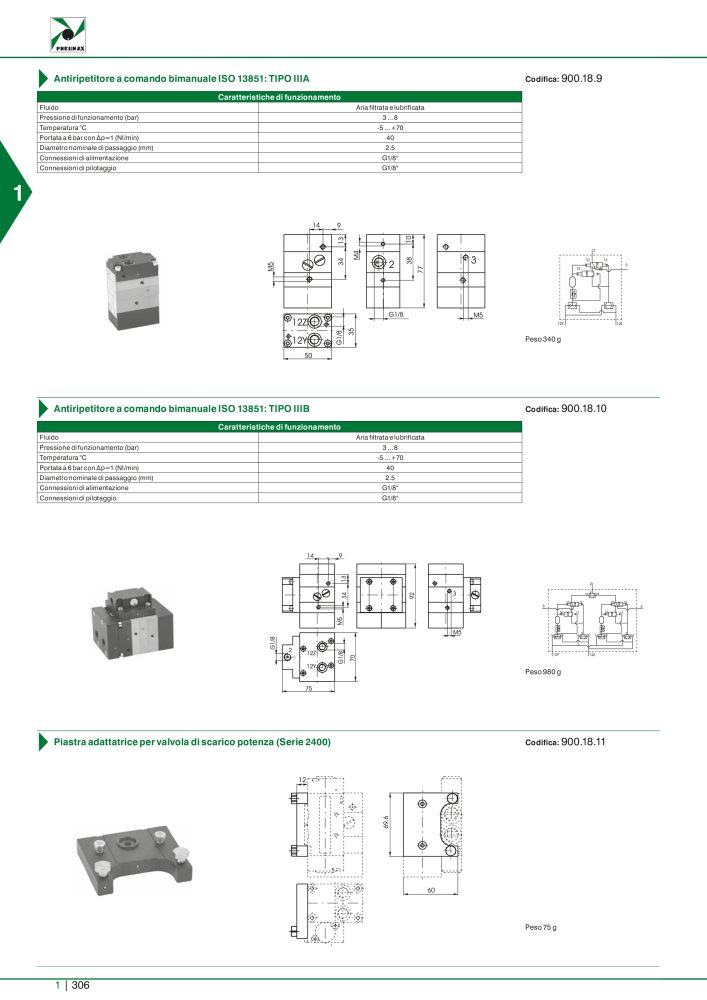 Pneumax - Catalogo Principale Nb. : 21222 - Page 326