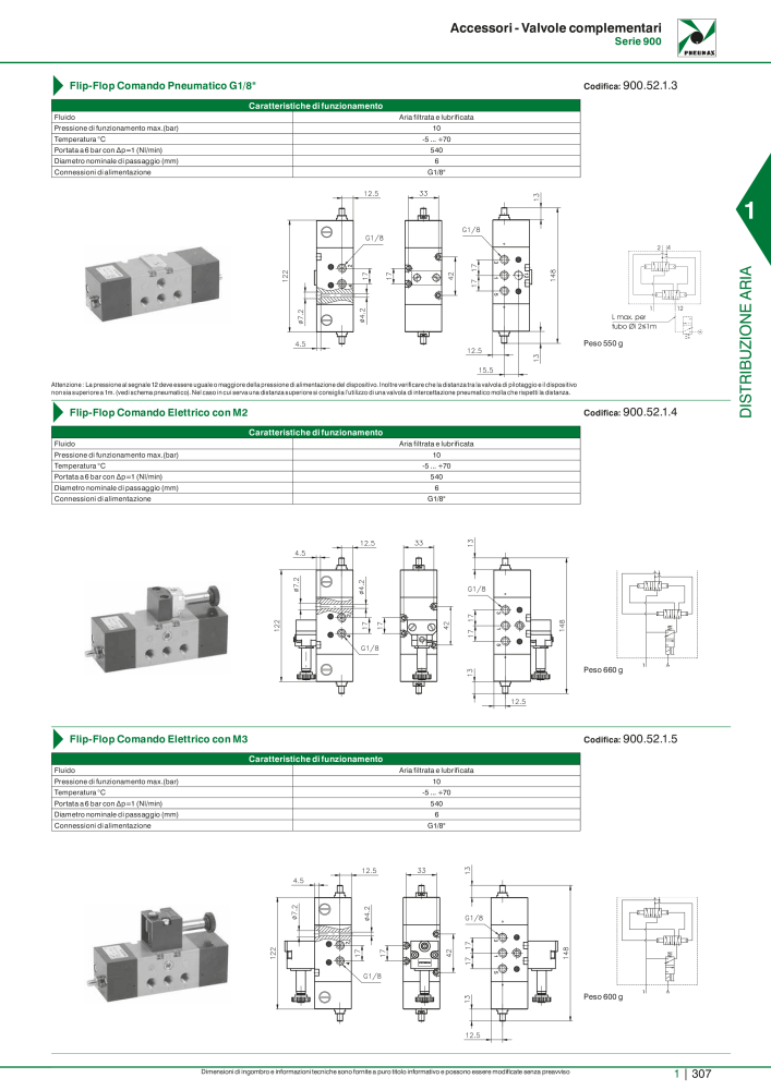 Pneumax - Catalogo Principale Nº: 21222 - Página 327