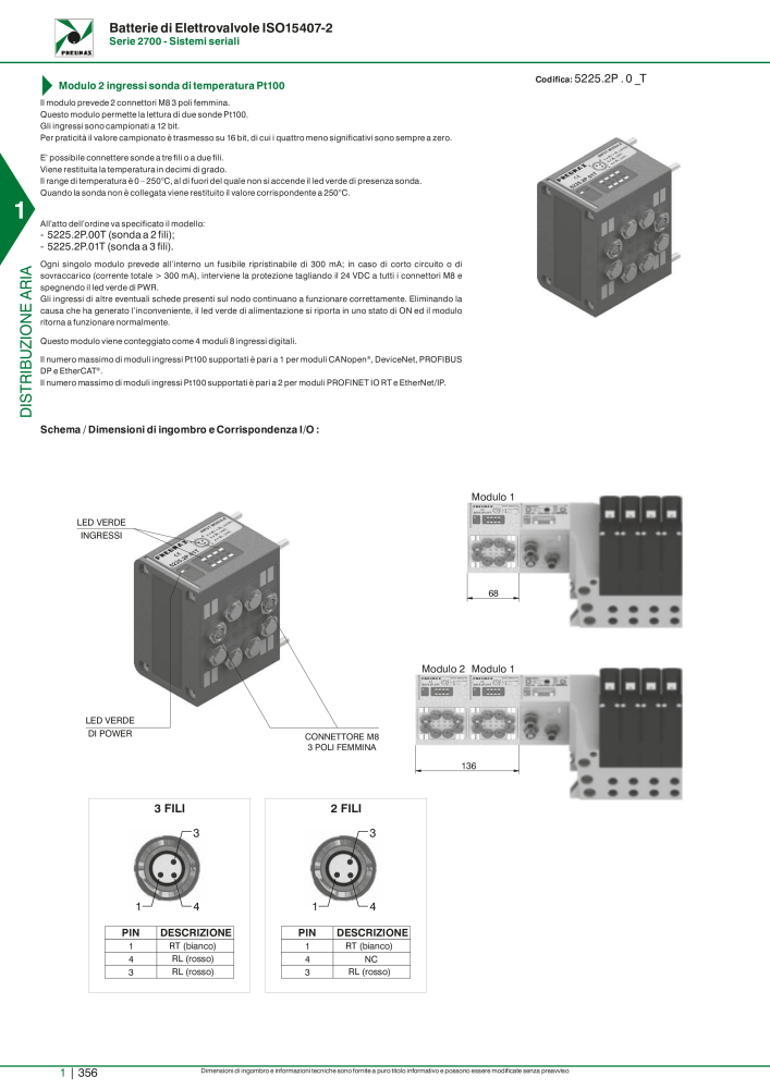 Pneumax - Catalogo Principale NO.: 21222 - Page 376