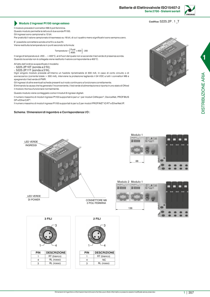 Pneumax - Catalogo Principale NO.: 21222 - Page 377