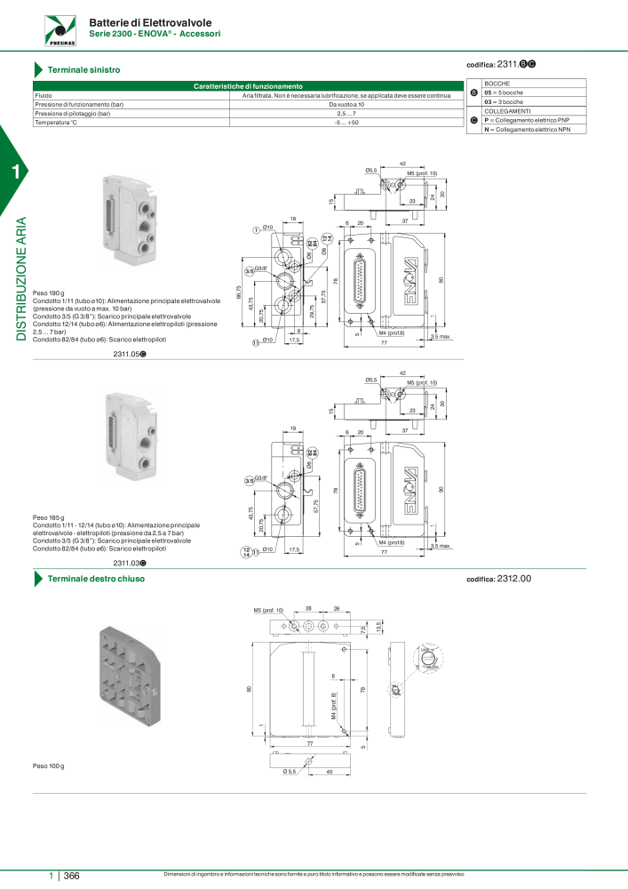 Pneumax - Catalogo Principale NR.: 21222 - Seite 386