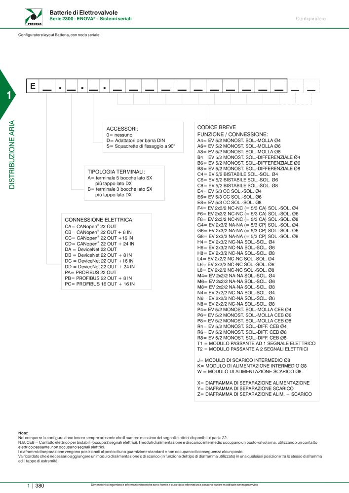 Pneumax - Catalogo Principale NO.: 21222 - Page 400