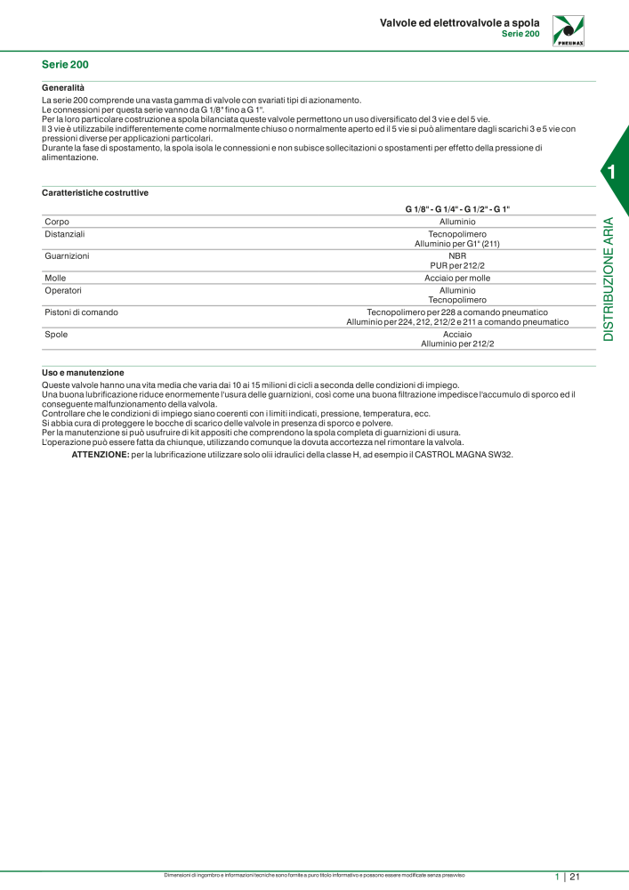 Pneumax - Catalogo Principale NO.: 21222 - Page 41