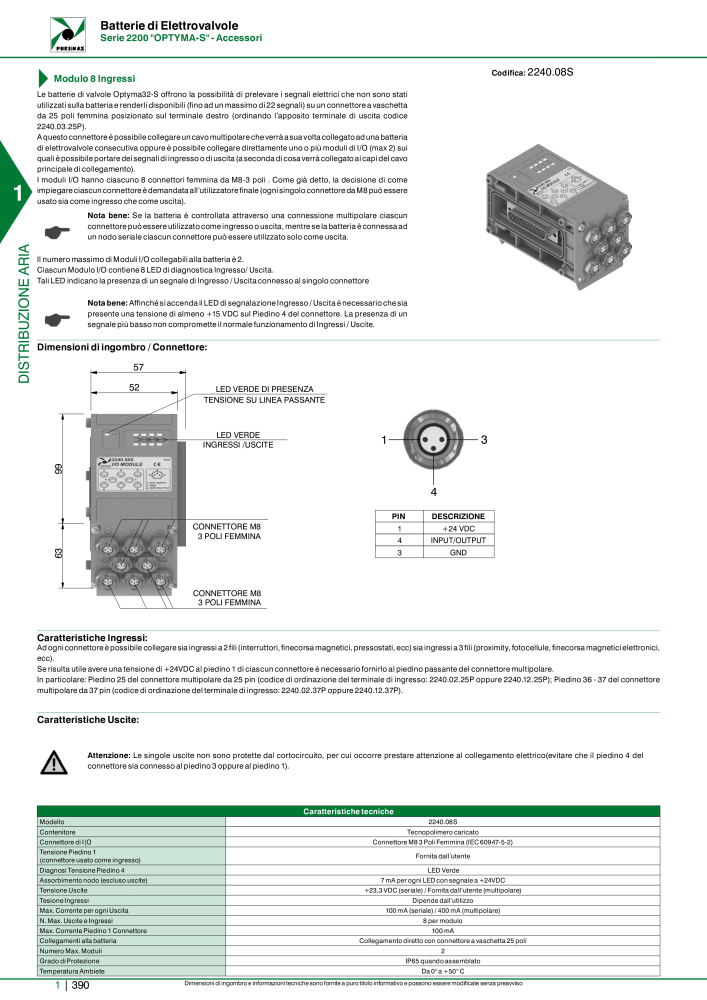 Pneumax - Catalogo Principale NO.: 21222 - Page 410