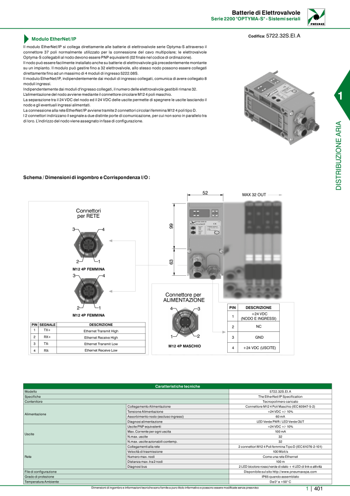 Pneumax - Catalogo Principale Nº: 21222 - Página 421