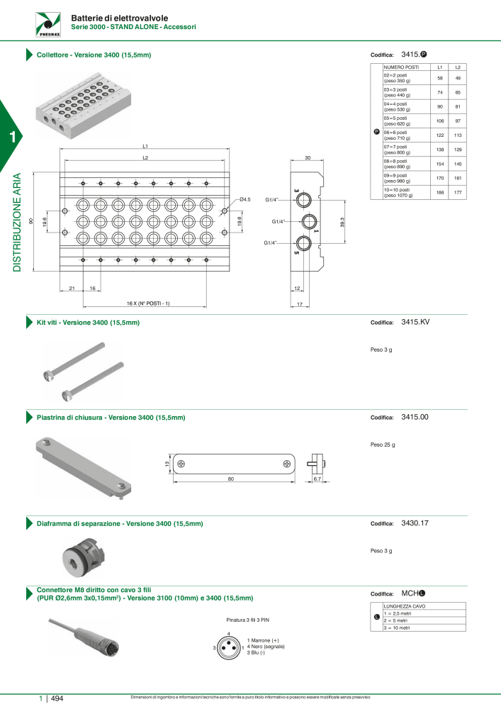 Pneumax - Catalogo Principale NO.: 21222 - Page 514