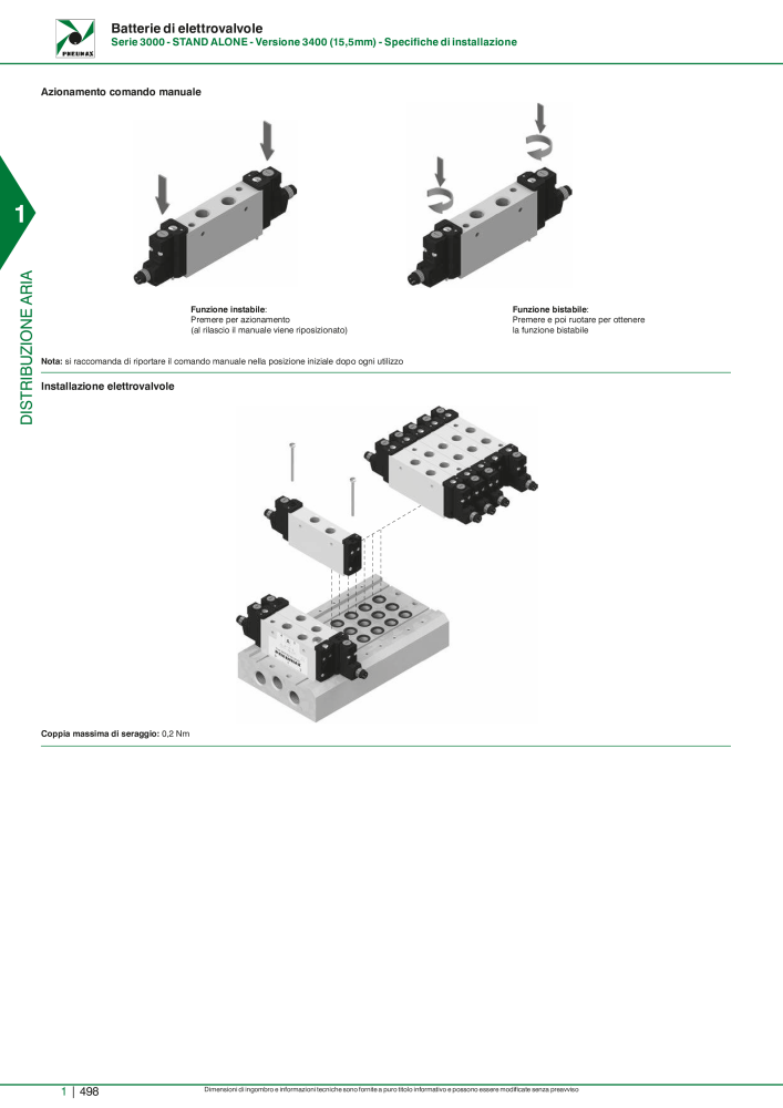 Pneumax - Catalogo Principale Nº: 21222 - Página 518