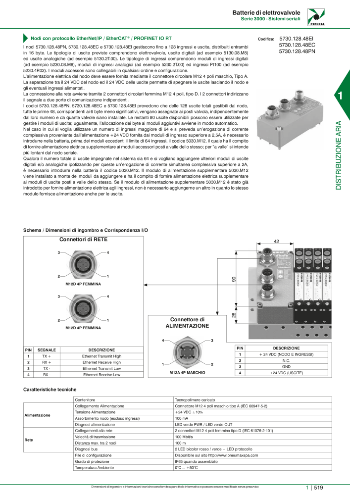 Pneumax - Catalogo Principale n.: 21222 - Pagina 539