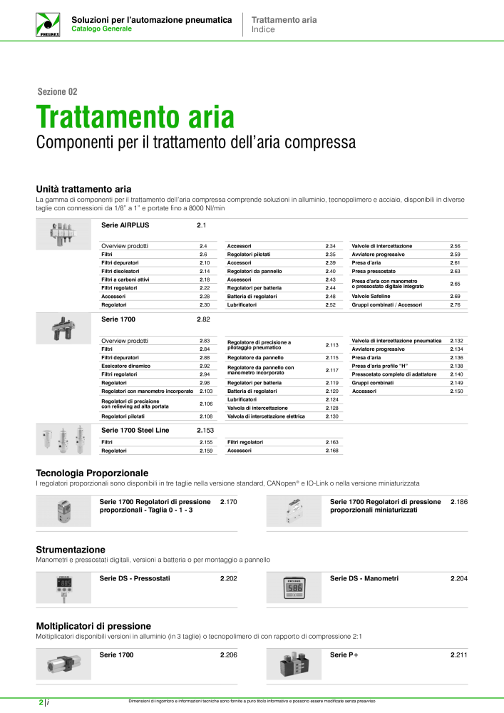 Pneumax - Catalogo Principale NR.: 21222 - Seite 550