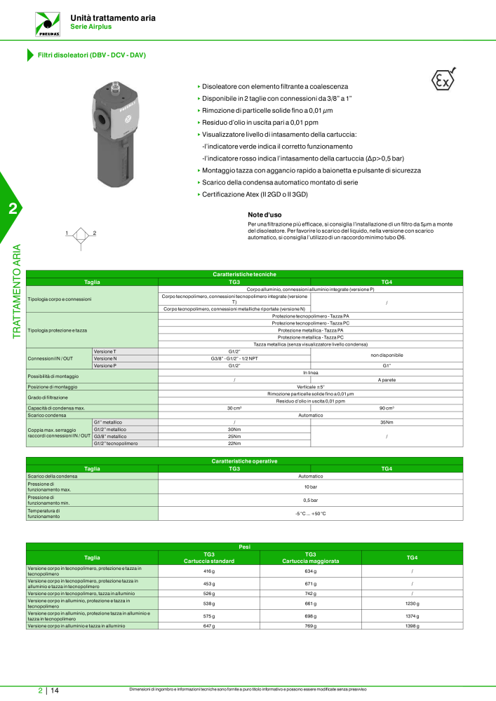 Pneumax - Catalogo Principale NO.: 21222 - Page 564