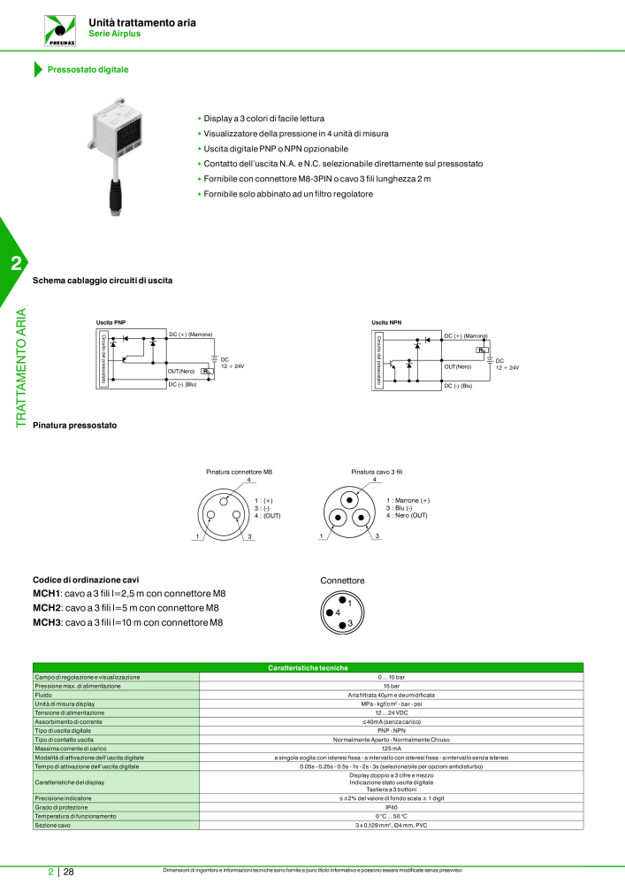 Pneumax - Catalogo Principale Nº: 21222 - Página 578