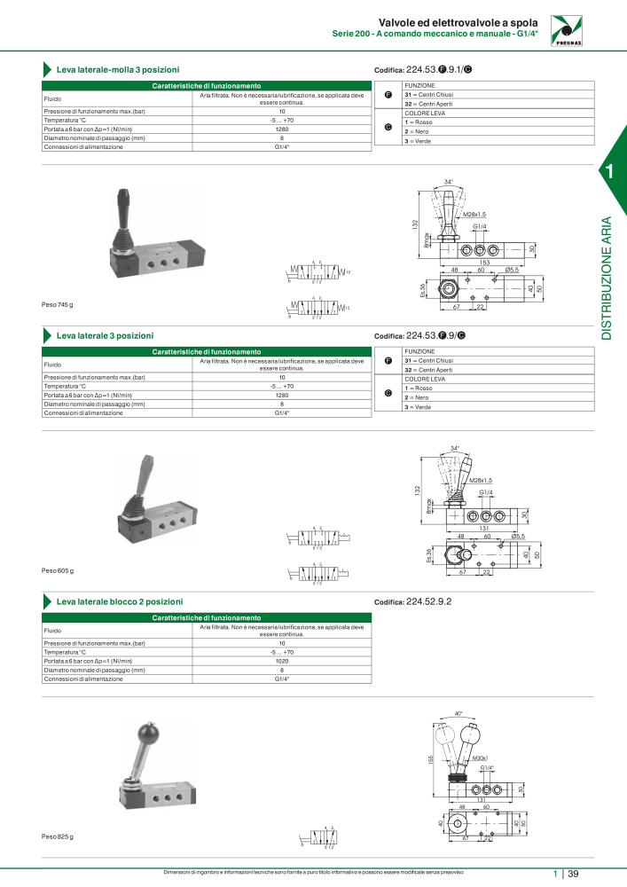 Pneumax - Catalogo Principale NO.: 21222 - Page 59