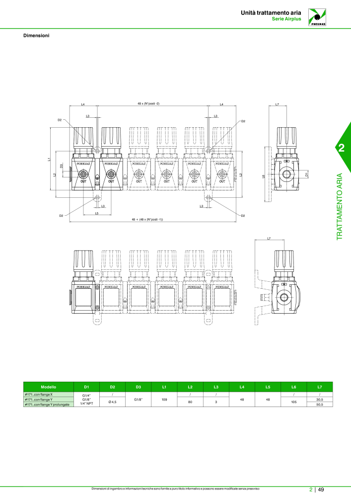 Pneumax - Catalogo Principale NO.: 21222 - Page 599